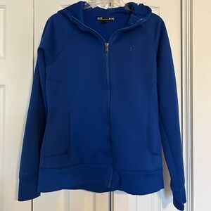 Under Armour Blue Zip-Up Hoodie